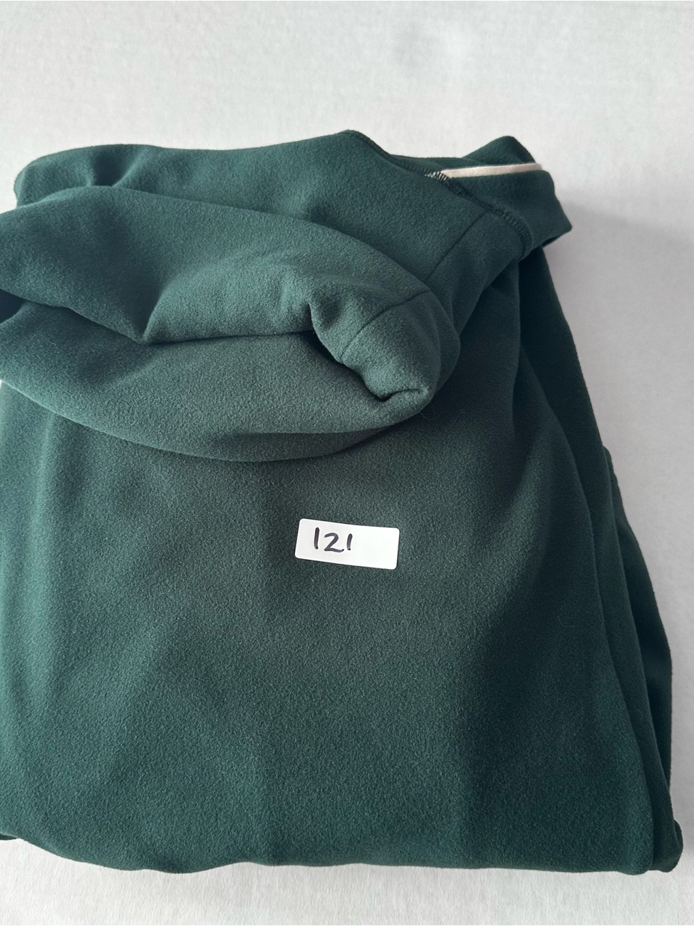 Varley Ariana High Neck Midlayer Pullover Forest Green XS - Picture 9 of 9